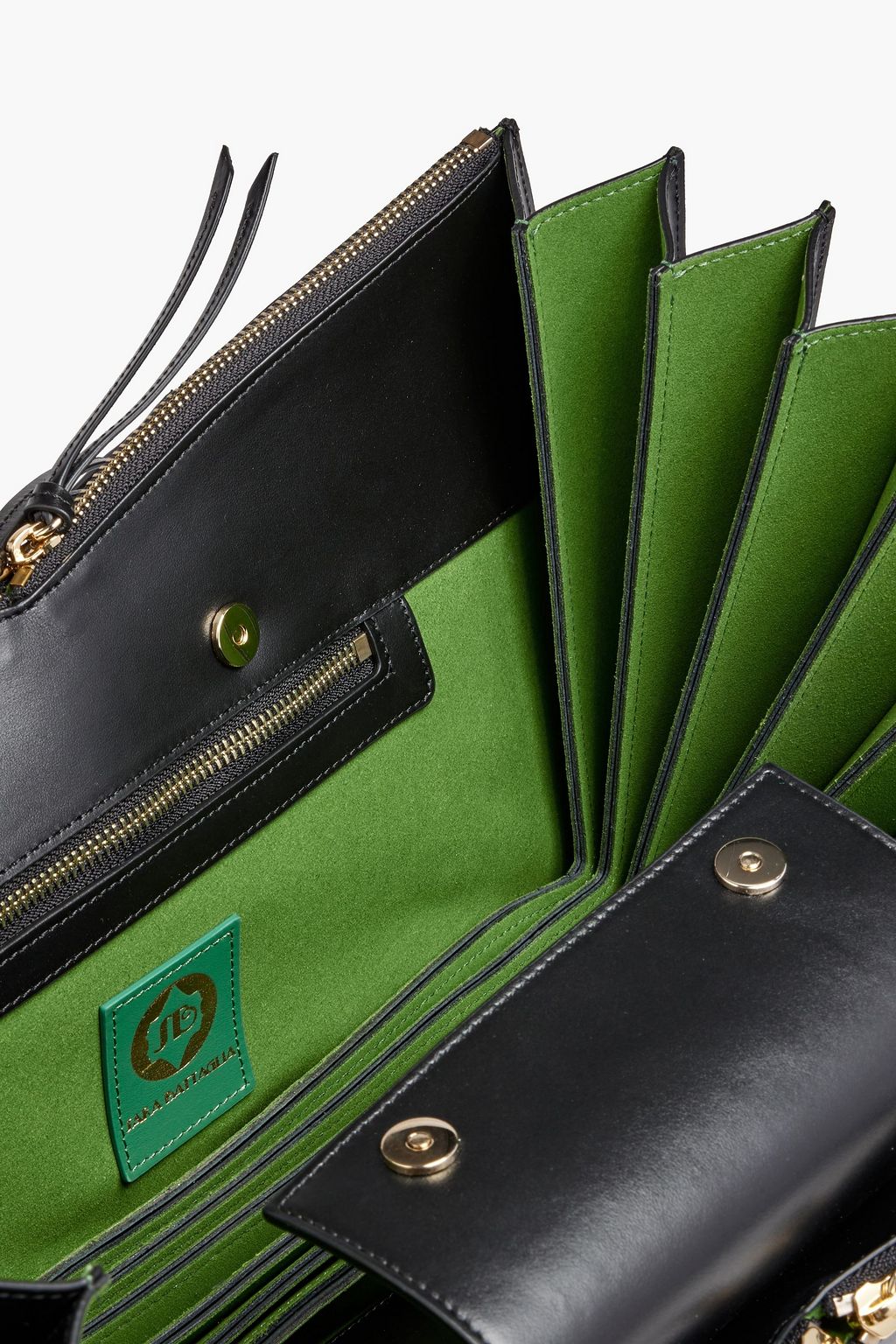 SARA BATTAGLIA Tati Plissé leather tote