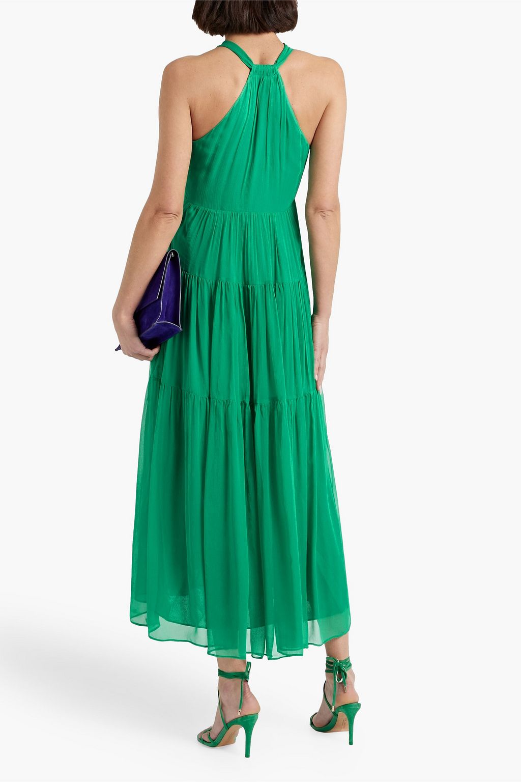 JOIE Marcy tiered midi dress THE