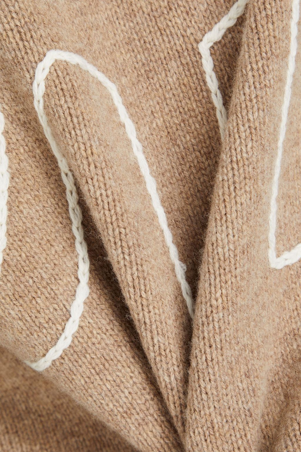 BELLA FREUD Embroidered merino wool sweater