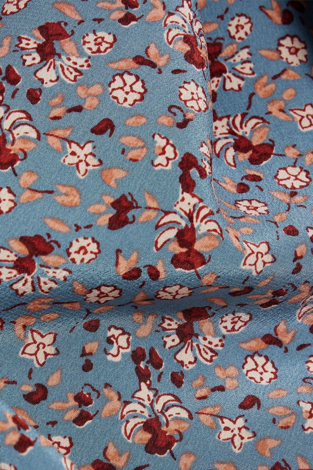 JOIE Eldridge floral-print silk crepe de chine blouse