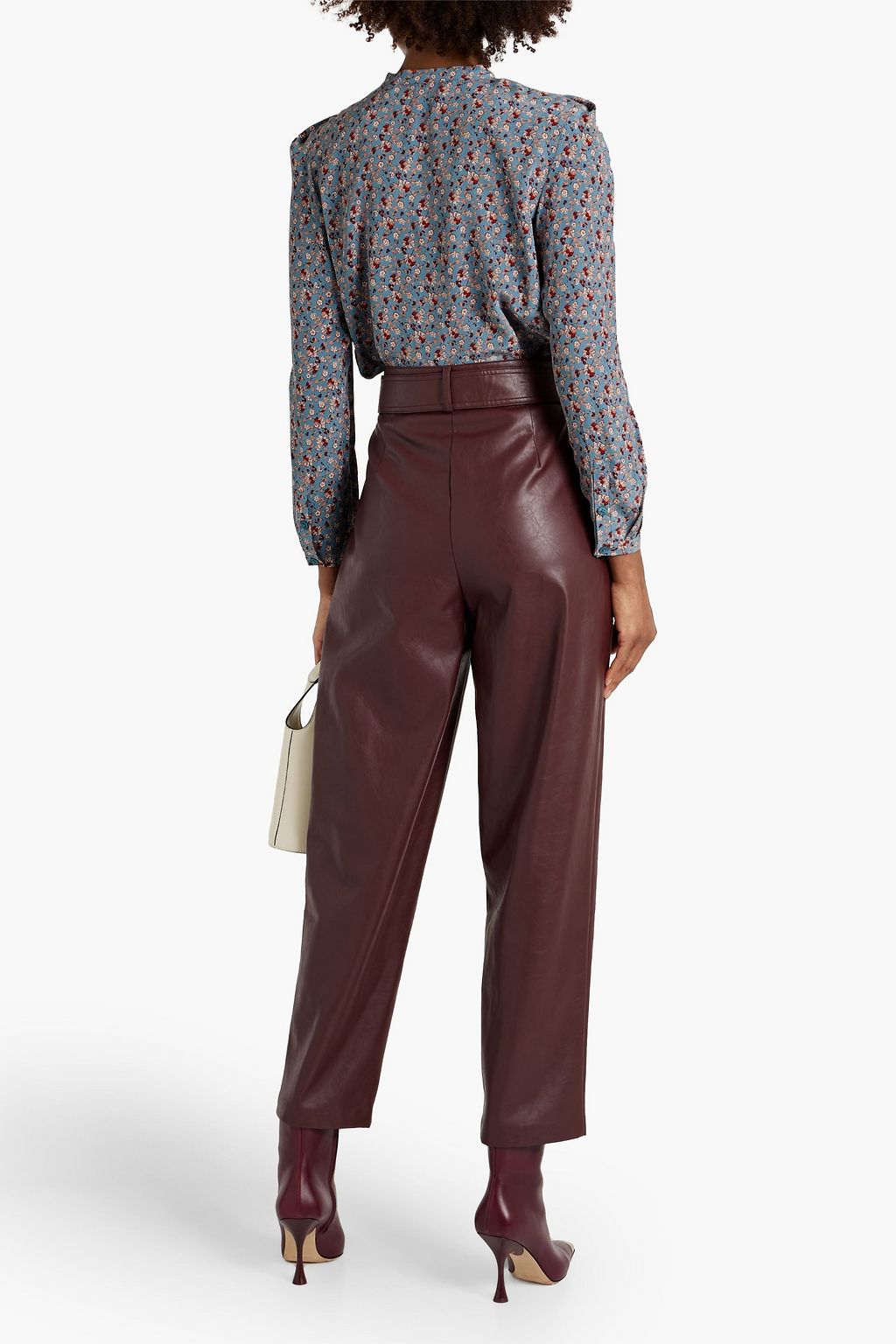 JOIE Eldridge floral-print silk crepe de chine blouse
