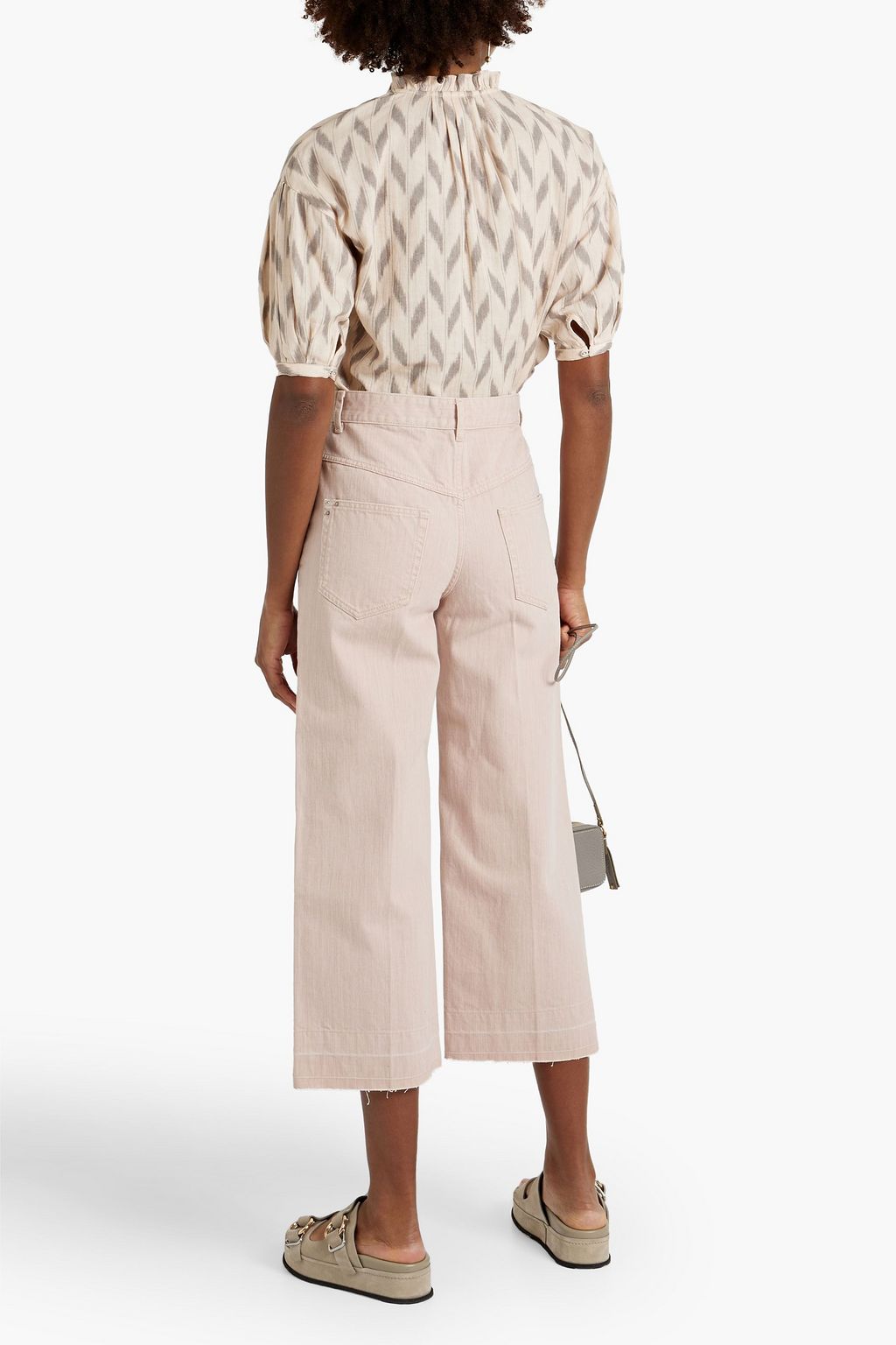 JOIE Saila printed cotton top