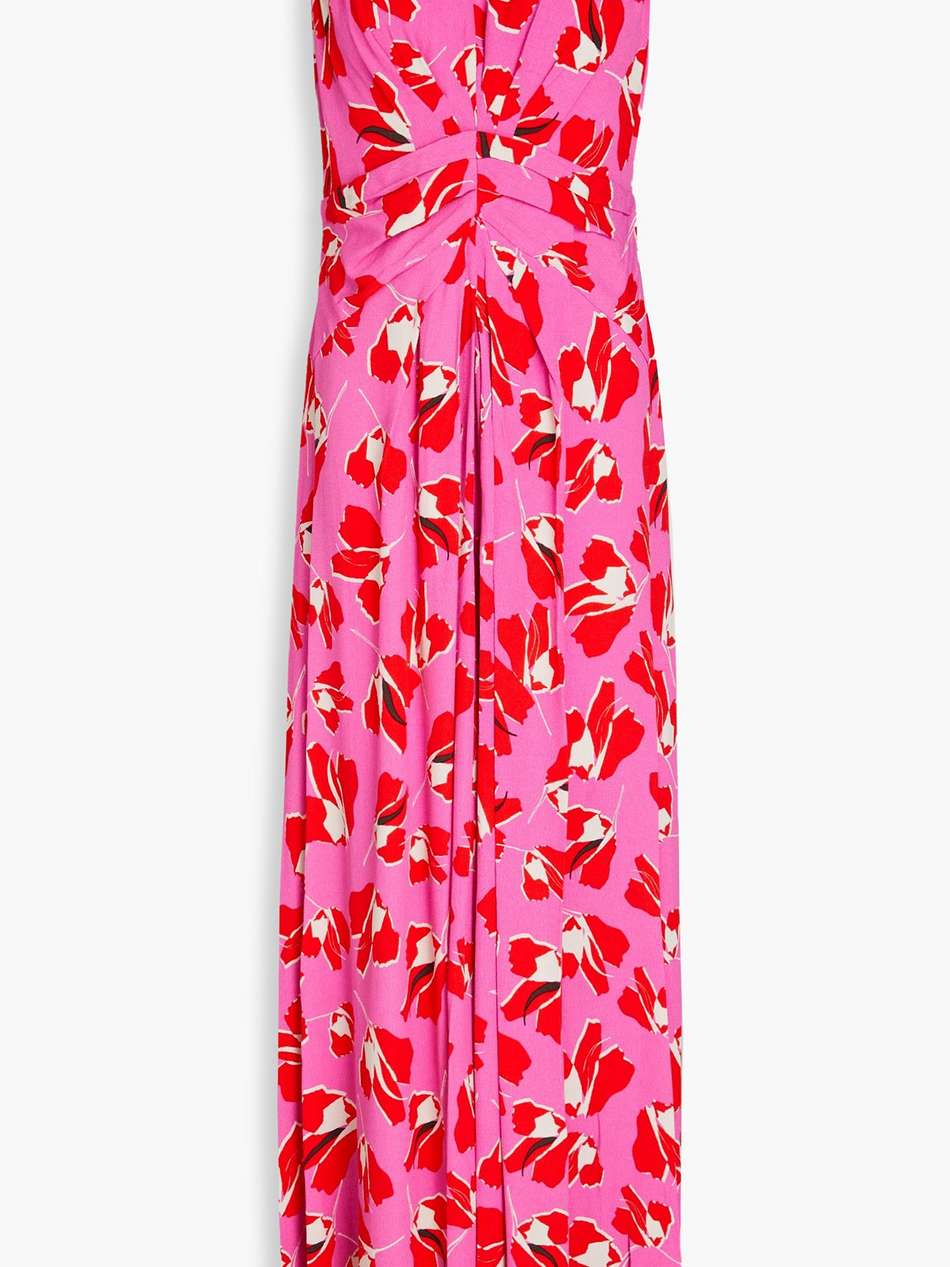 ace floral-print crepe maxi dress