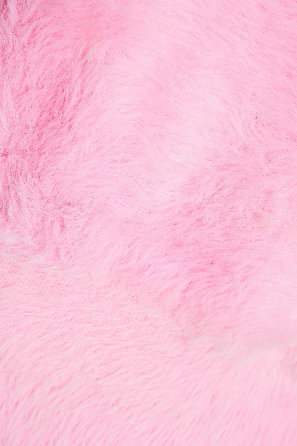ALEXANDERWANG.T Faux fur turtleneck sweater
