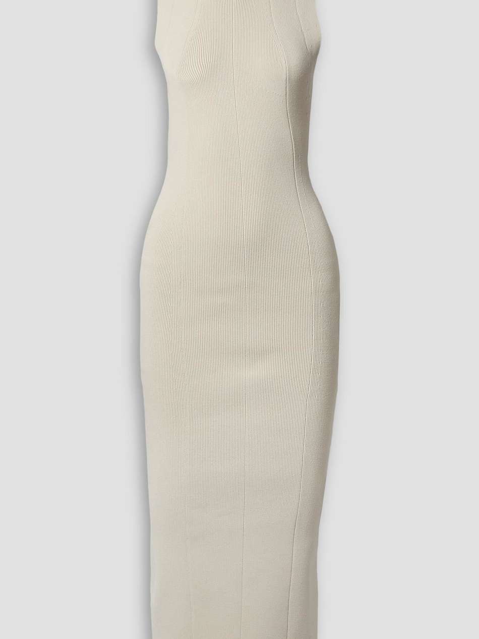 amalfi stretch-knit halterneck maxi dress