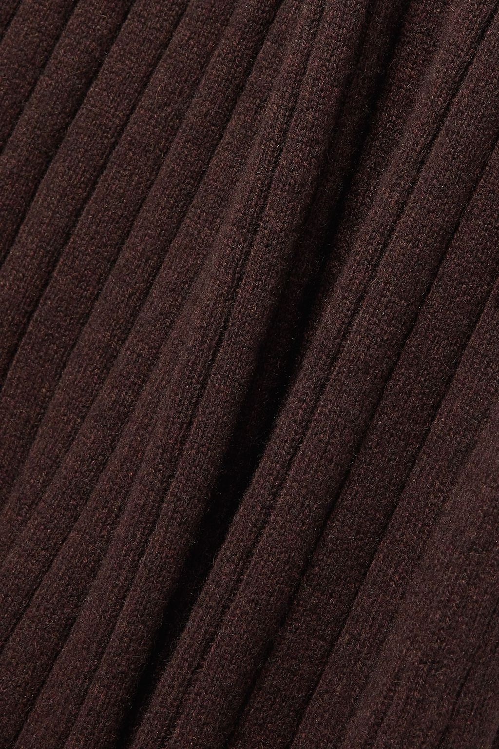 KHAITE Hans ribbed cashmere maxi dress