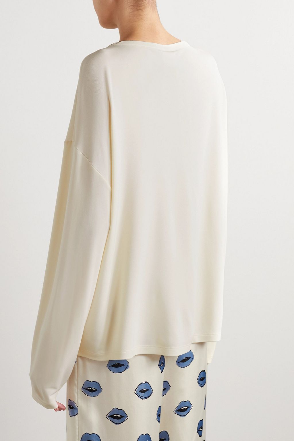 KHAITE Imogen woven T-shirt