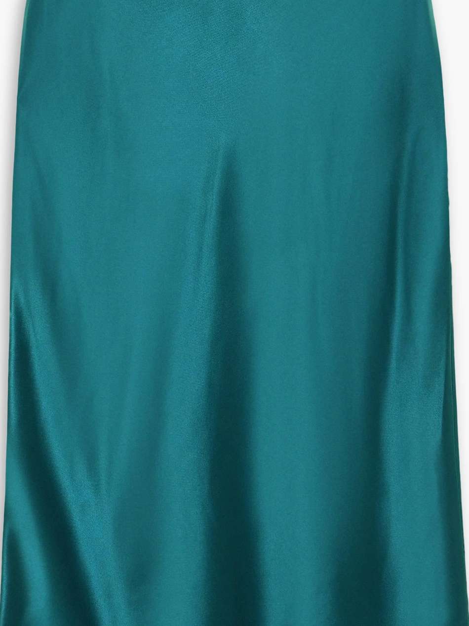 isaak silk-satin skirt