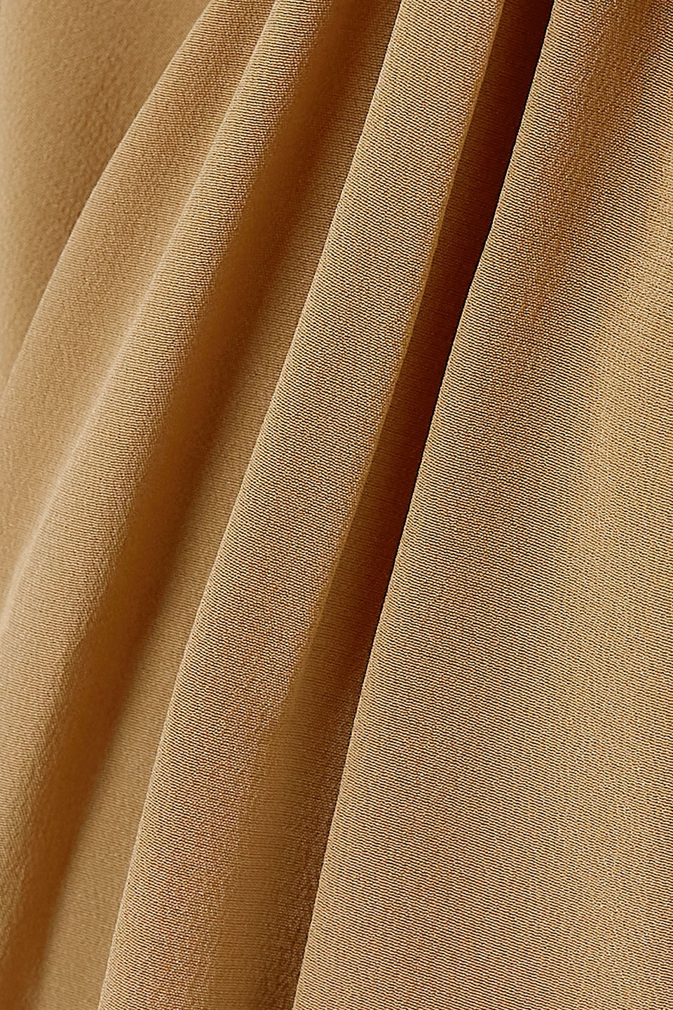 JOSEPH DRYDEN GATHERED SILK-CREPE MIDI DRESS