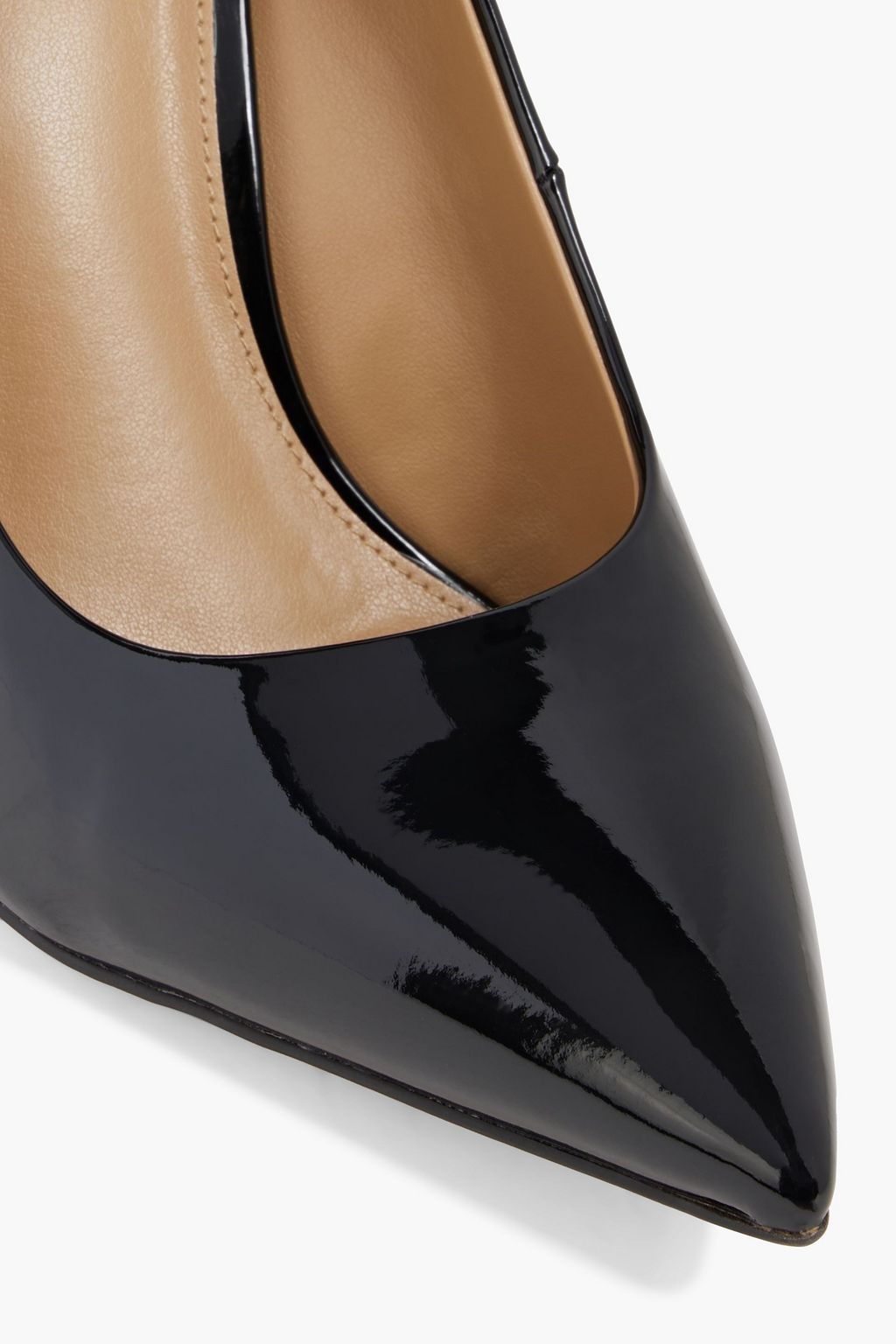 SAM EDELMAN حذاء بكعبٍ عالٍ ’أنطونيا’ من الجلد الصناعي اللامع