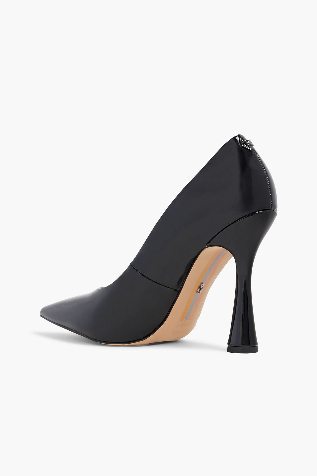 SAM EDELMAN حذاء بكعبٍ عالٍ ’أنطونيا’ من الجلد الصناعي اللامع