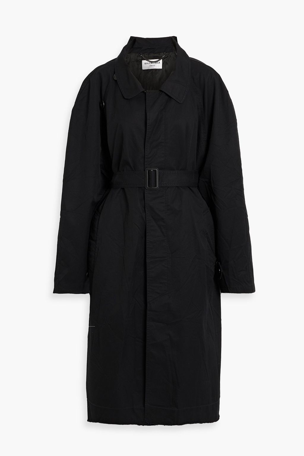 BALENCIAGA Cotton-gabardine trench coat | THE OUTNET