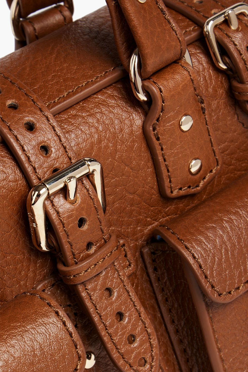 MULBERRY Mini Roxanne pebbled-leather shoulder bag
