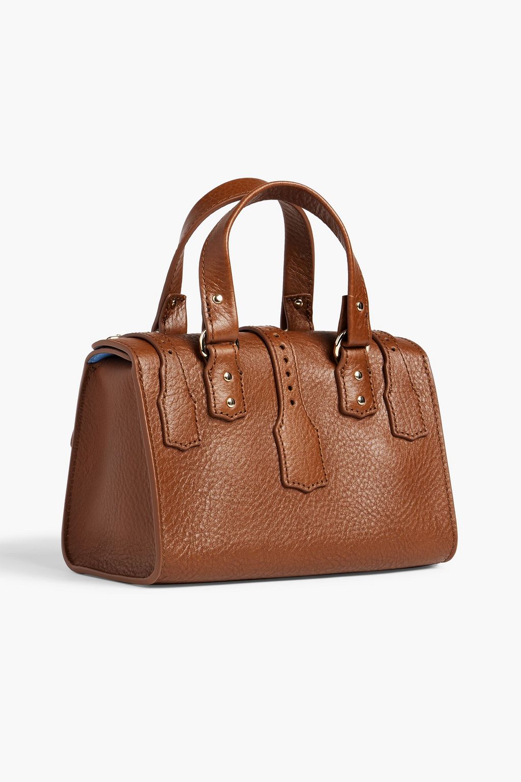 MULBERRY Mini Roxanne pebbled-leather shoulder bag