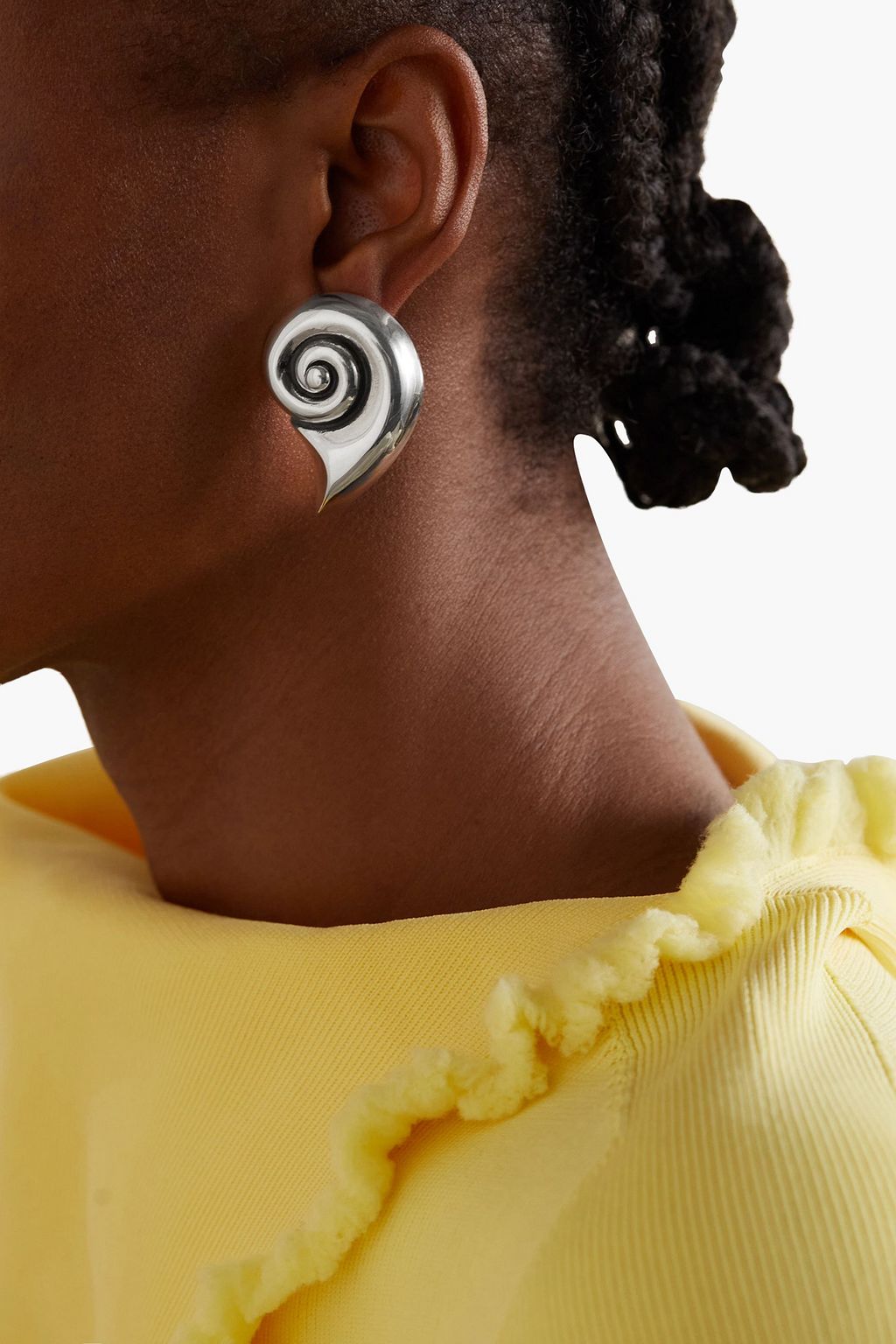SOPHIE BUHAI Nautilus silver earrings