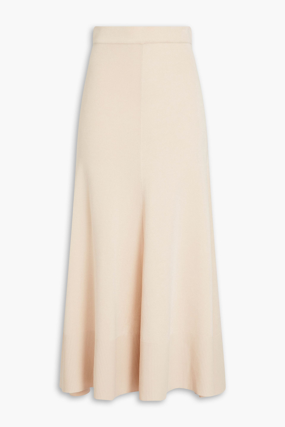By Malene Birger Tessa Tencel™ Lyocell-blend Midi Skirt In Beige