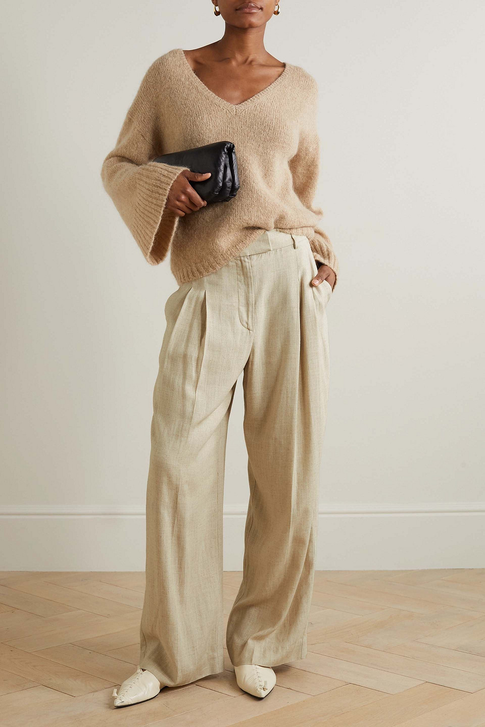 By Malene Birger Cymbaria High-waist Trousers In Beige