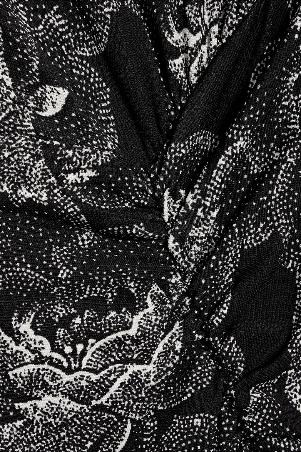 DIANE VON FURSTENBERG Apollo printed jersey maxi dress