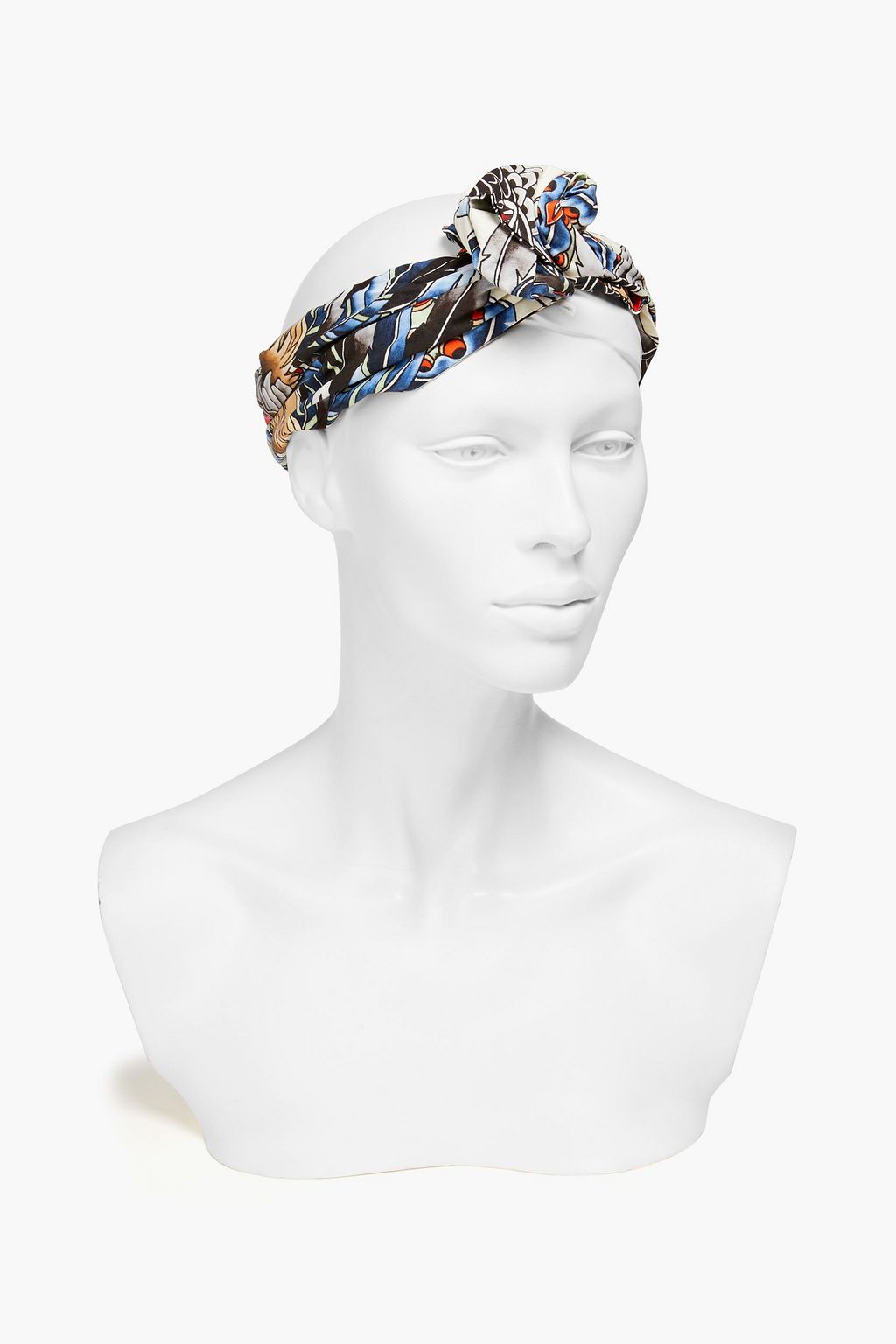 RED(V) Printed cotton-mousseline headband