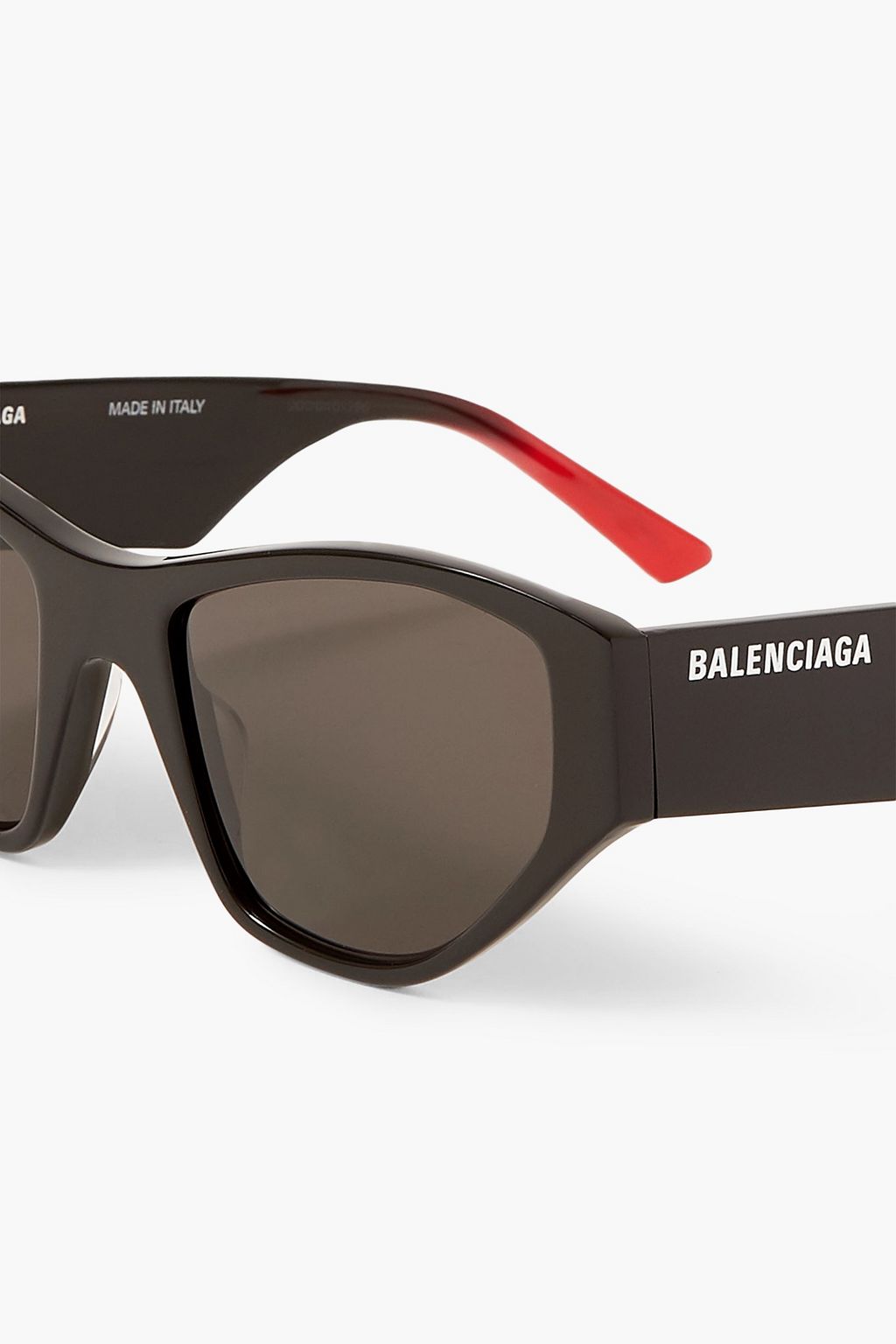 BALENCIAGA Cat-eye dégradé acetate sunglasses