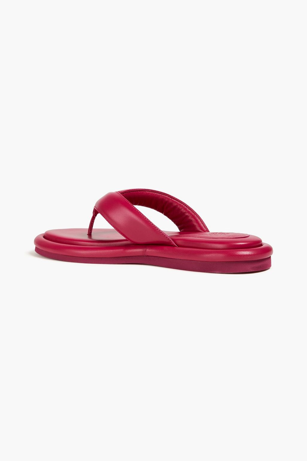 GIA BORGHINI Gia 5 padded leather flip flips