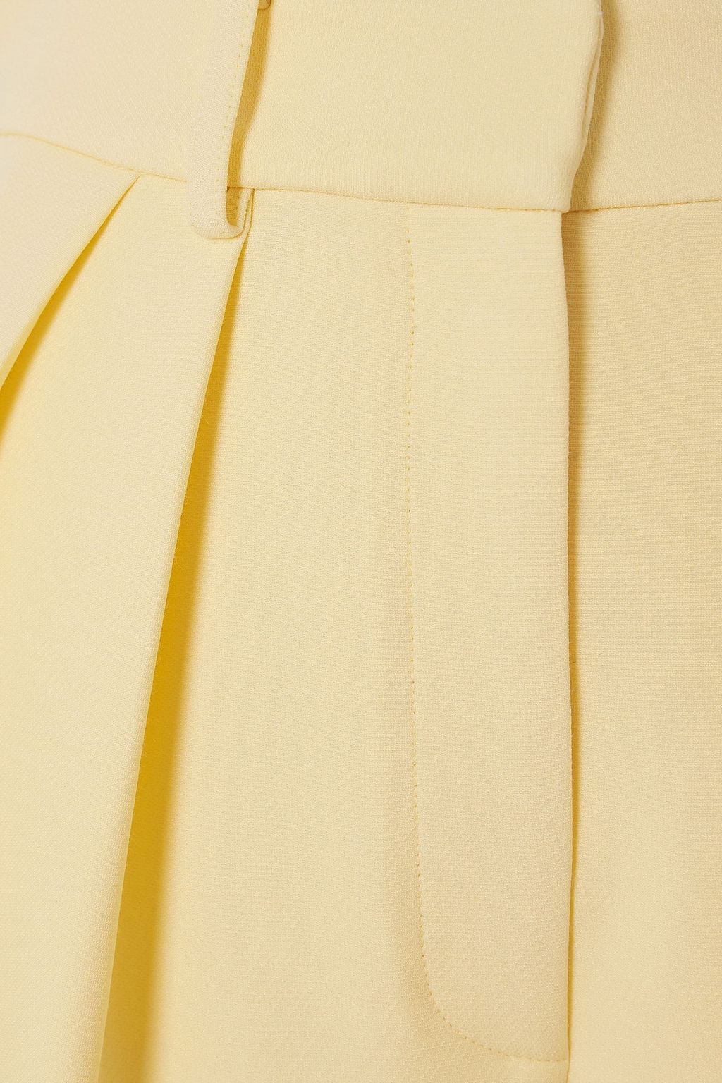 BRANDON MAXWELL The Holland wool-blend crepe wide-leg pants