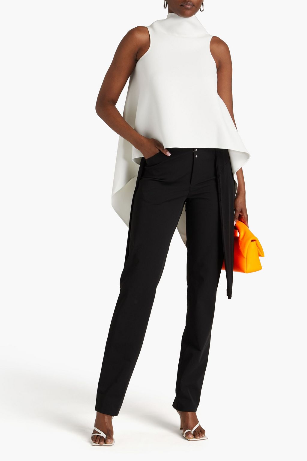 MATICEVSKI Calibrate asymmetric draped cady top