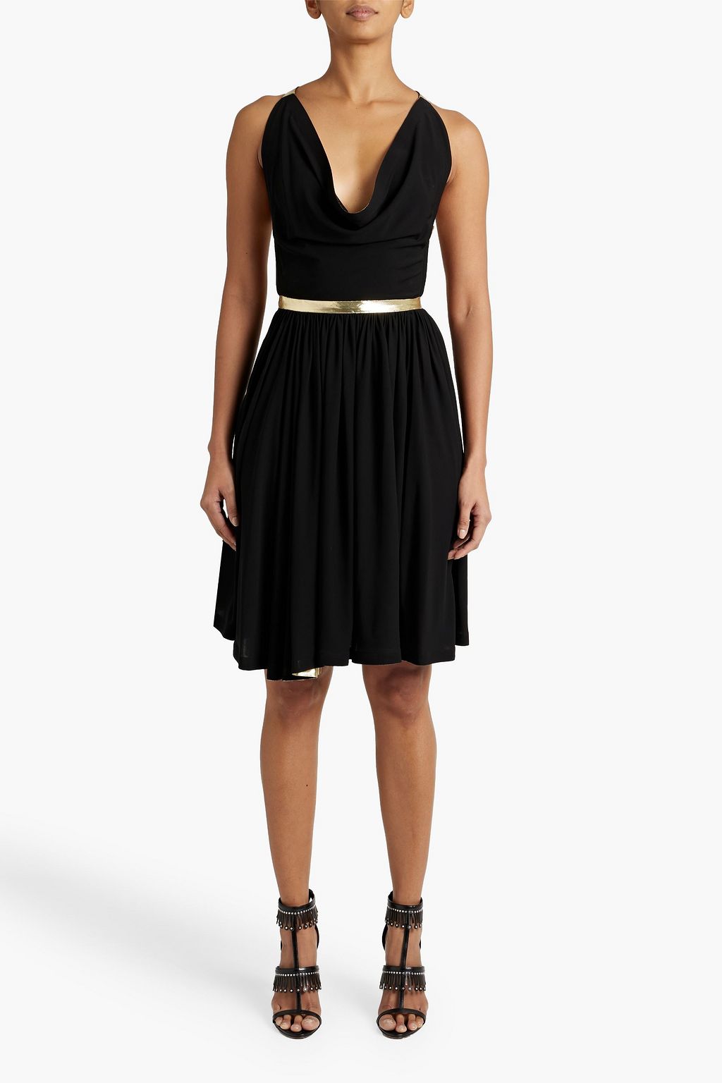 ALAÏA Draped jersey dress