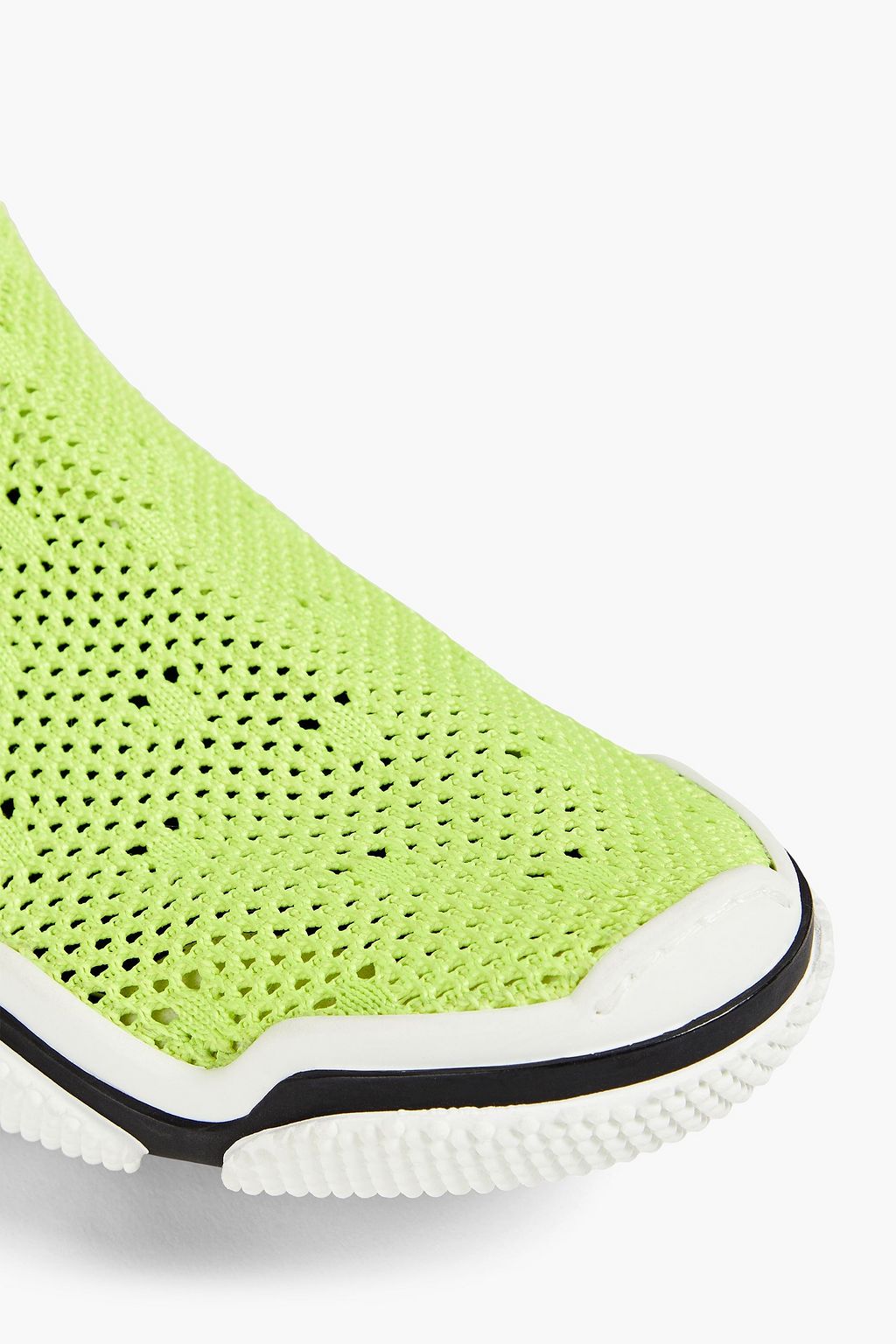 RED(V) Mesh high-top sneakers