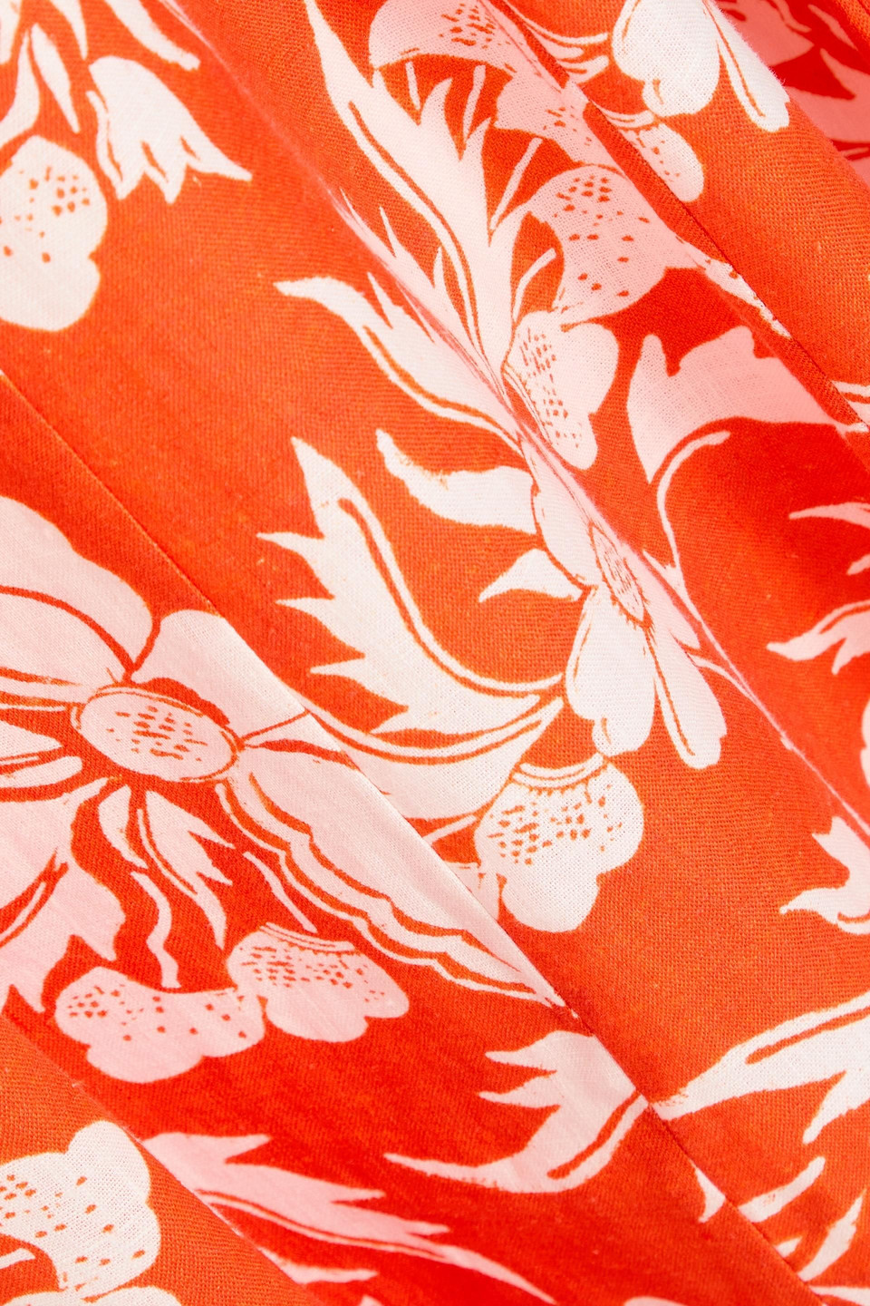 Mara Hoffman Perdita Dress In Tomato Red
