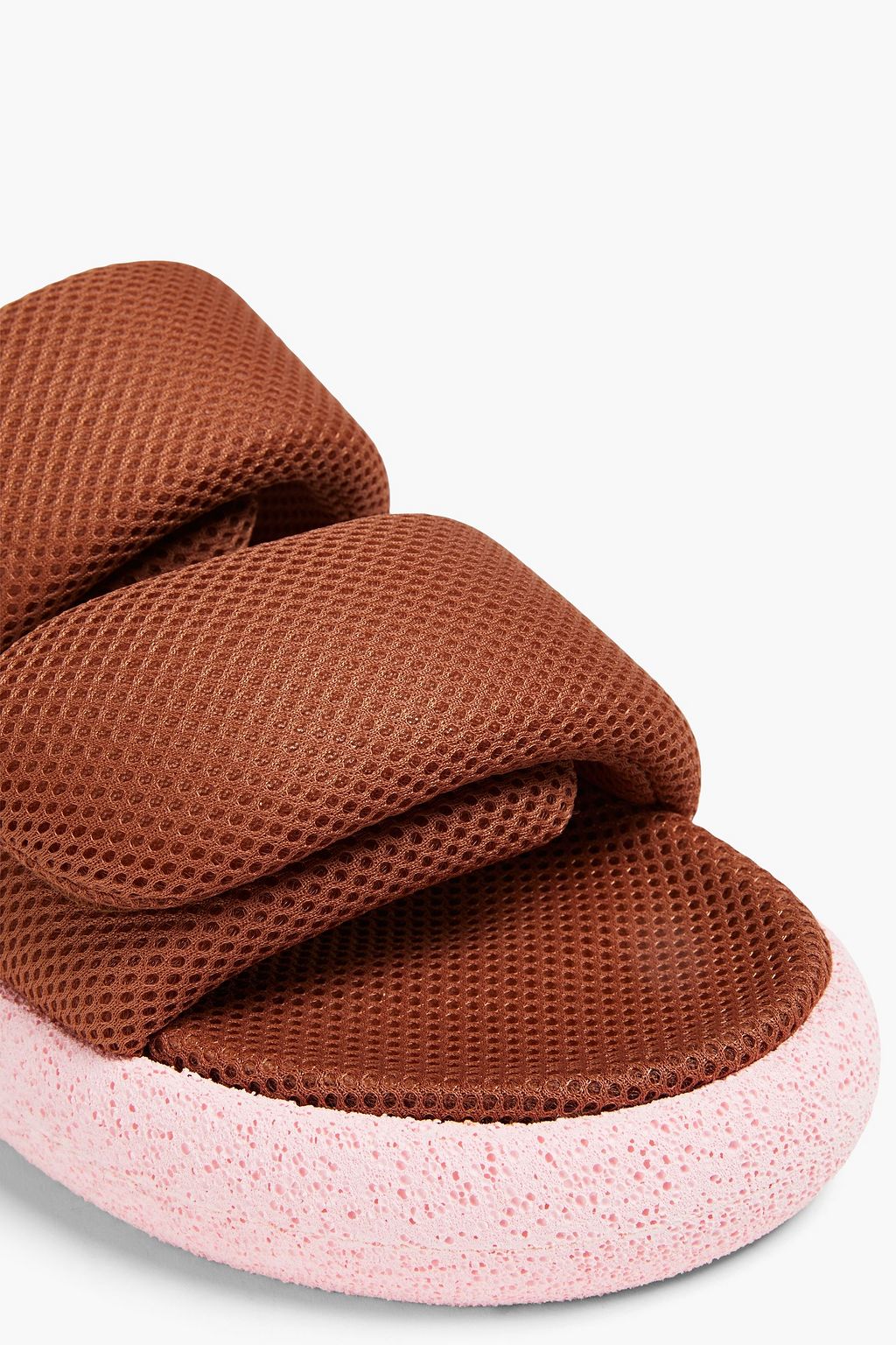 DRIES VAN NOTEN 패딩 메쉬 샌들
