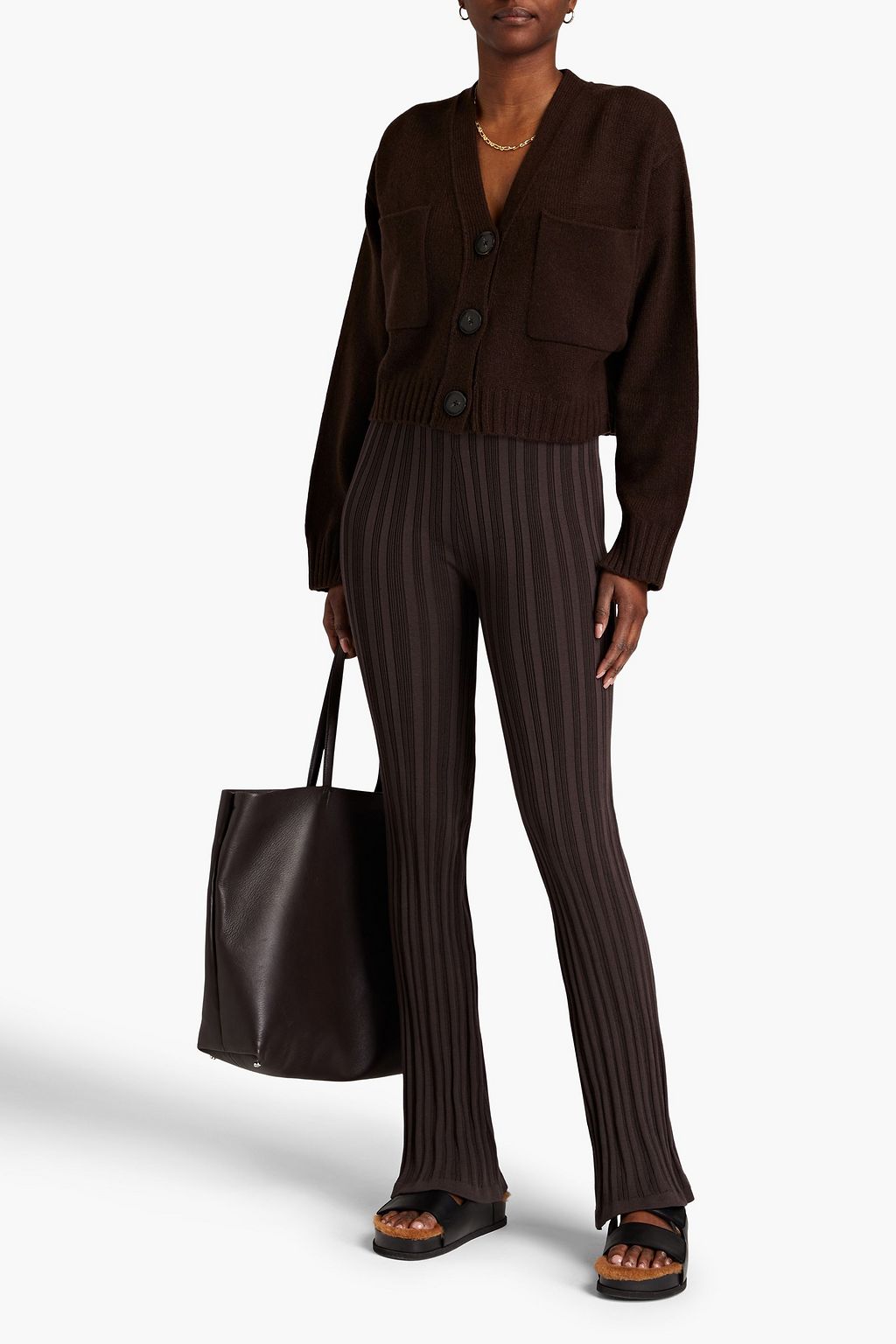 PROENZA SCHOULER Cashmere and wool-blend cardigan