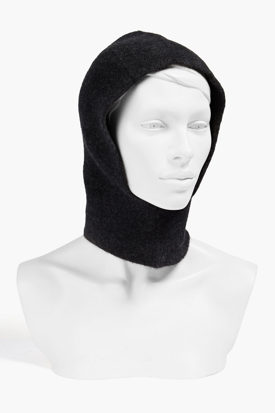 Shop Proenza Schouler Merino Wool-blend Balaclava In Black