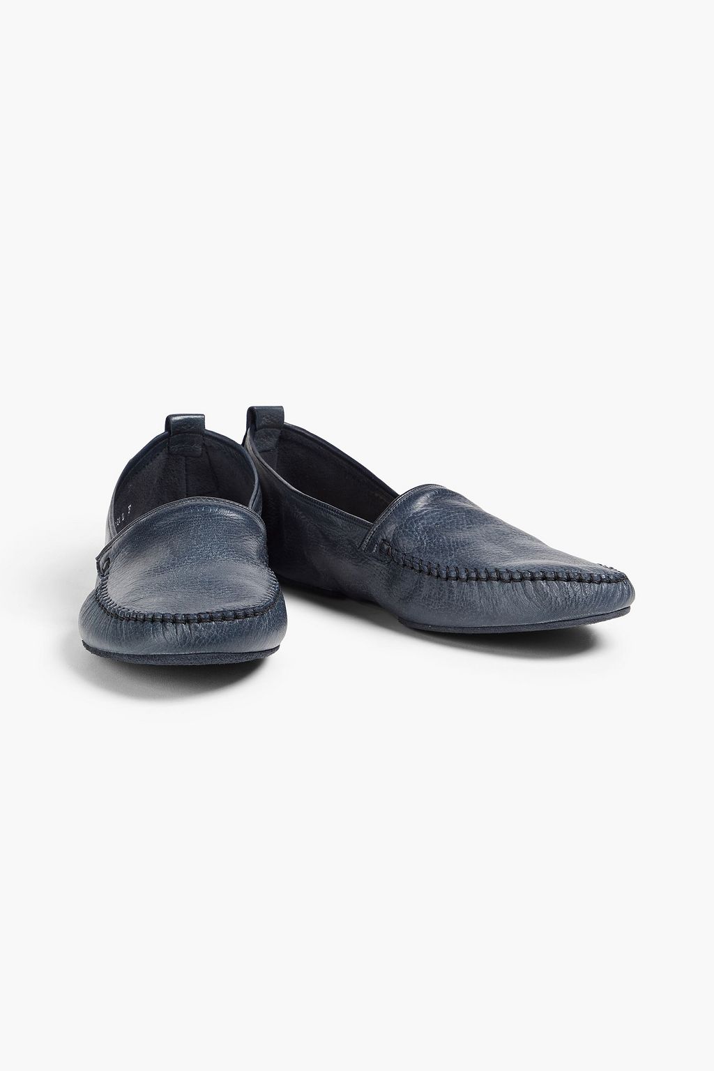 CHURCH'S Venus pebbled-leather loafers