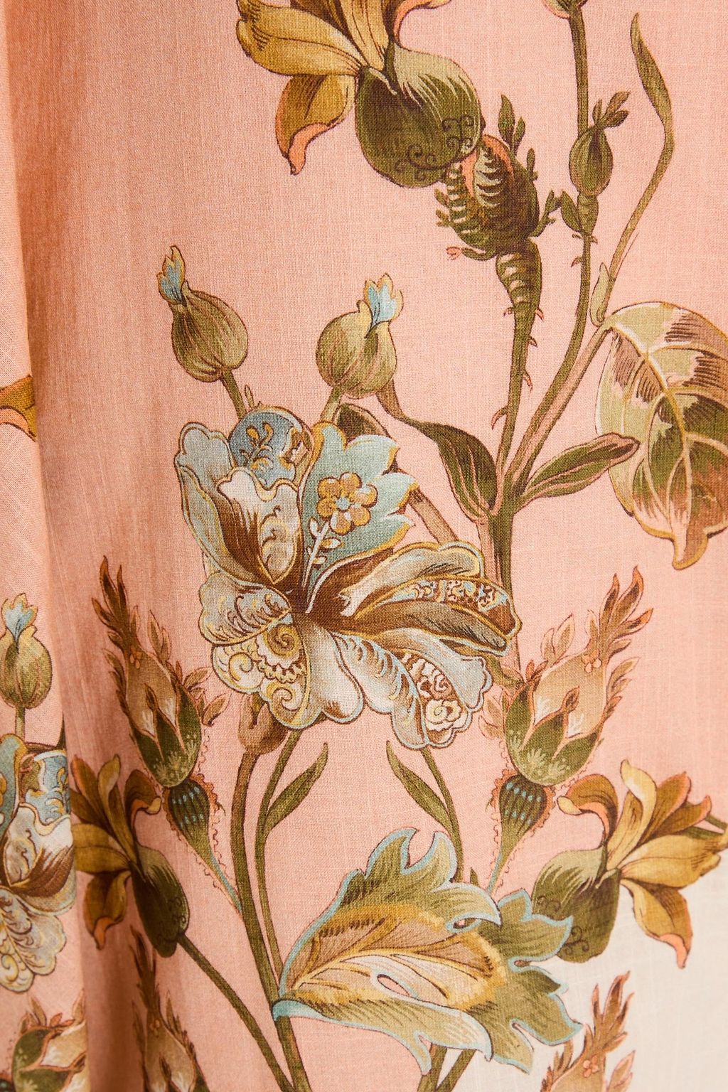 ZIMMERMANN Floral-print cotton-voile mini wrap dress