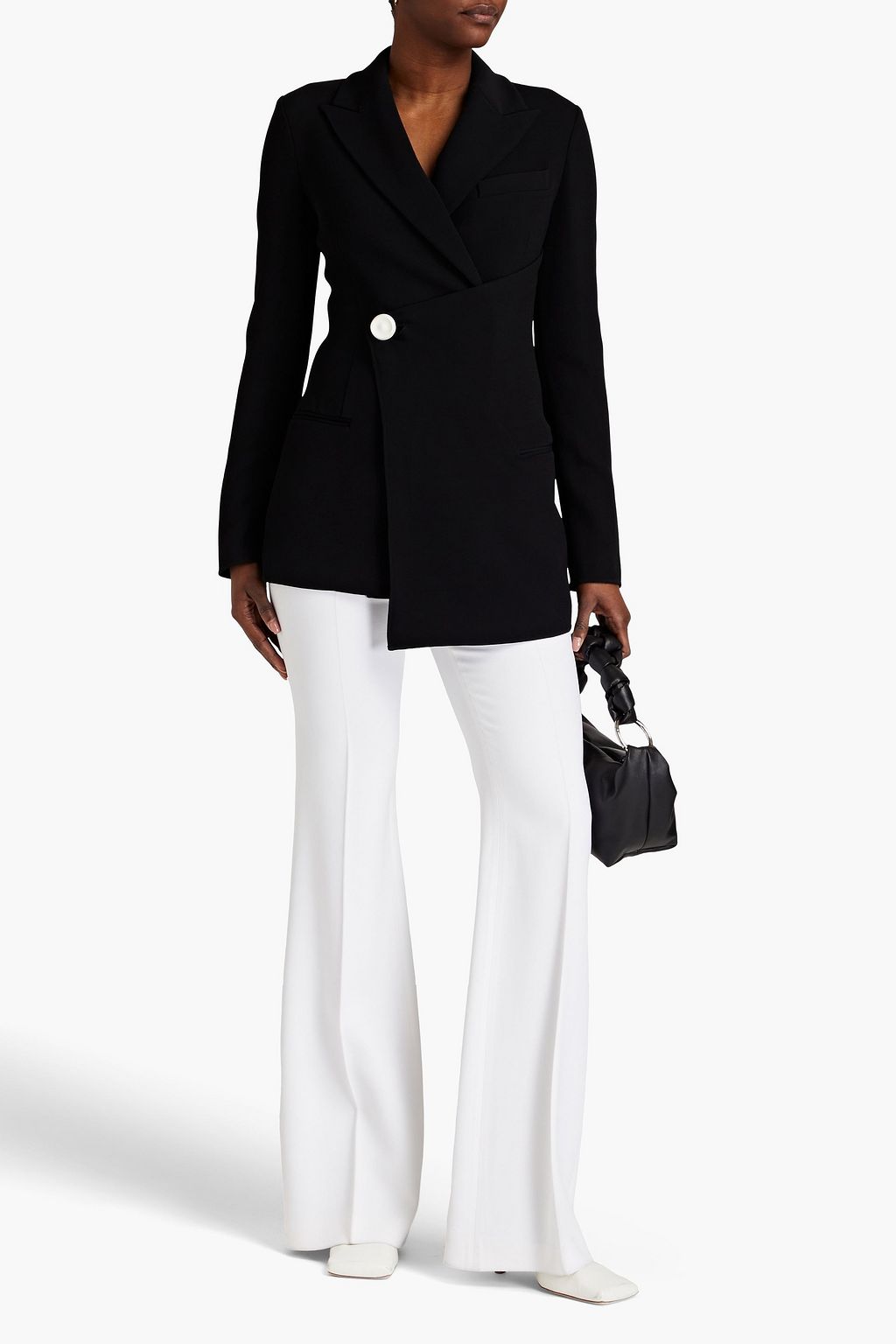 PROENZA SCHOULER Stretch-crepe wrap blazer