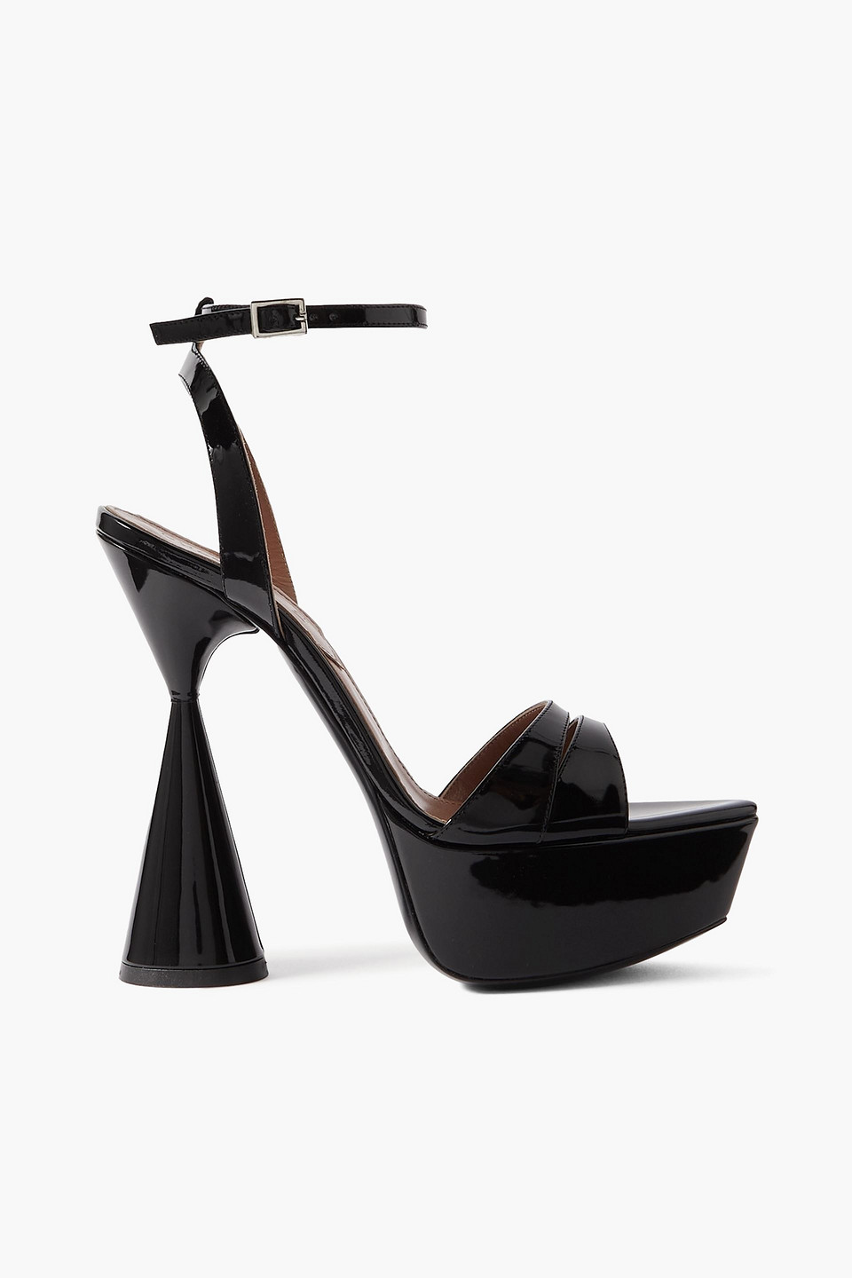 D’accori D'accori Woman Sandals Black Size 11 Leather In Black