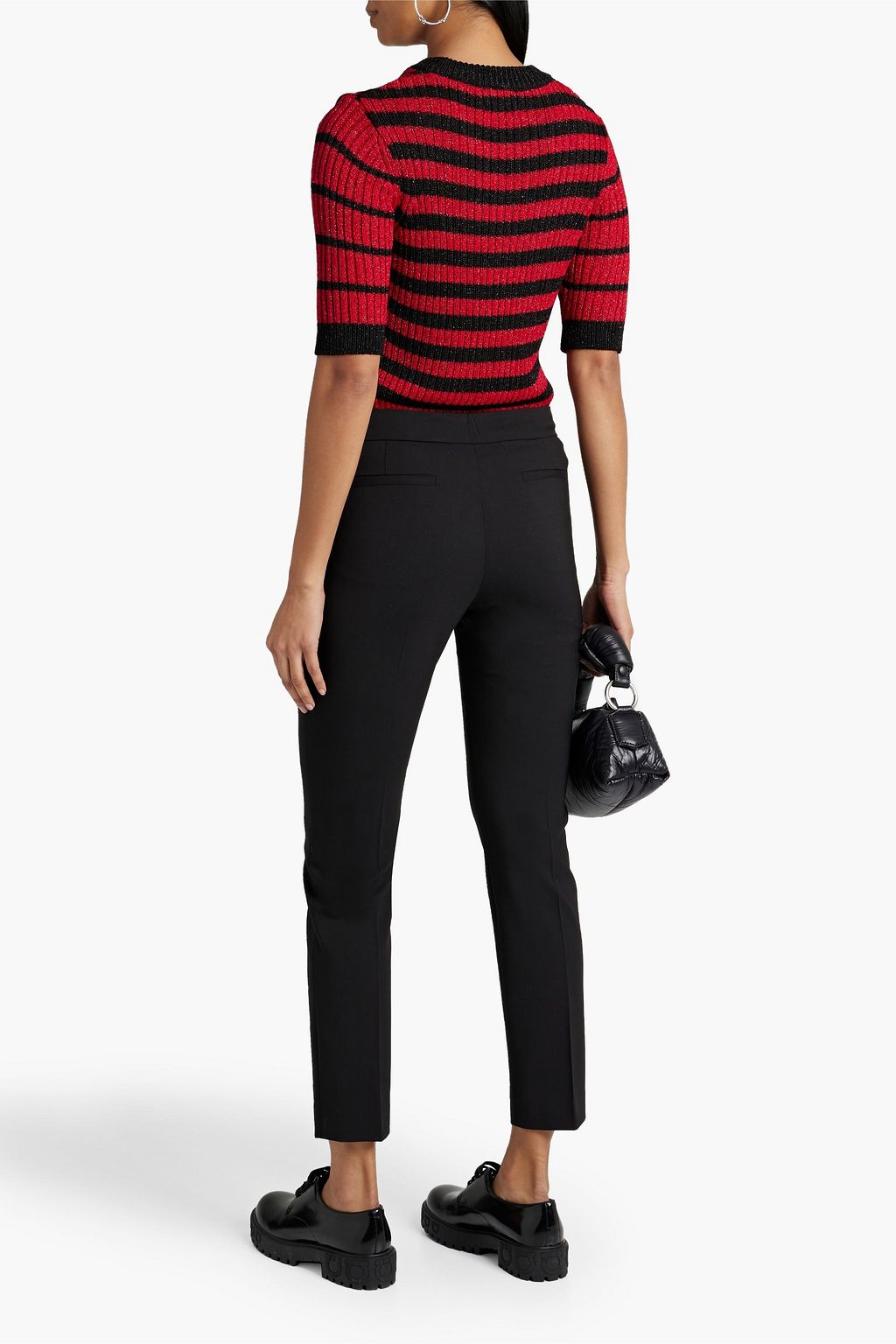 REDVALENTINO Wool-blend skinny pants