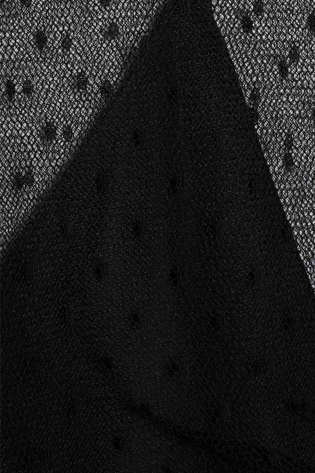 REDVALENTINO Point d'esprit mini dress