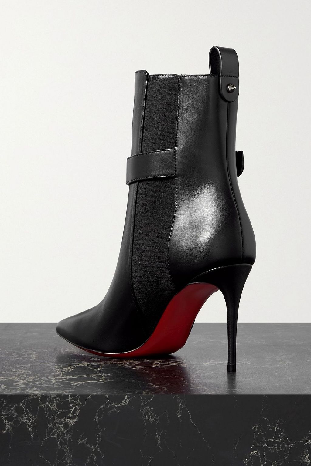 CHRISTIAN LOUBOUTIN CL leather ankle boots