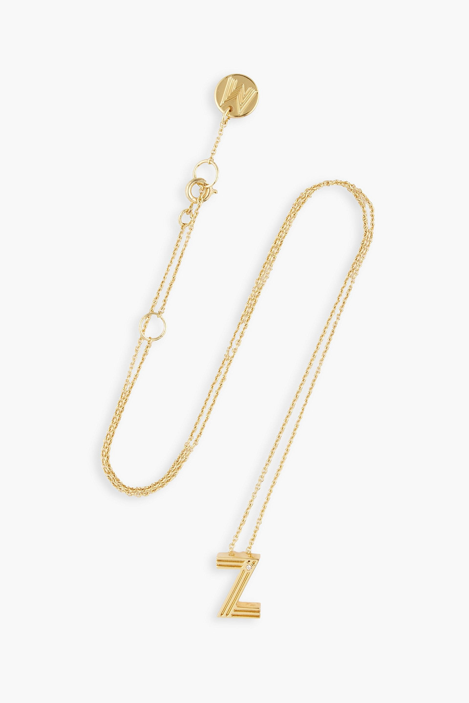 Maje Gold-tone Crystal Necklace