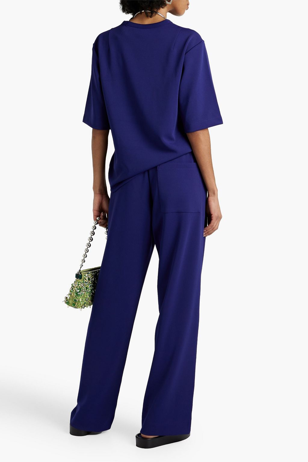 DRIES VAN NOTEN Jersey track pants
