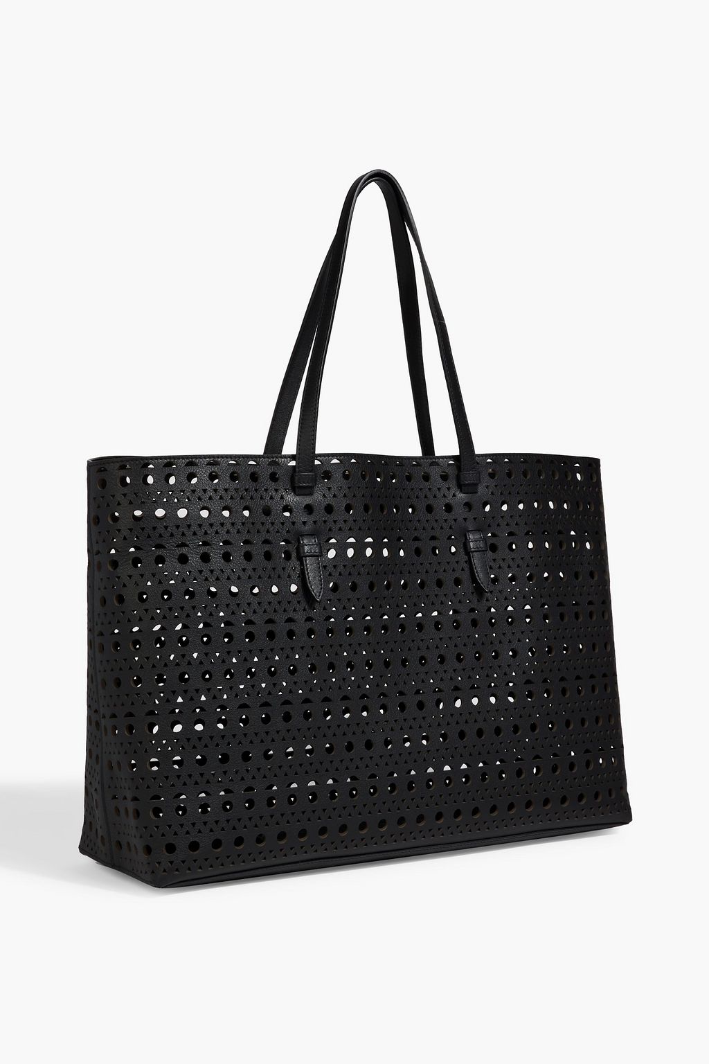 ALAÏA Mina 44 laser-cut leather tote