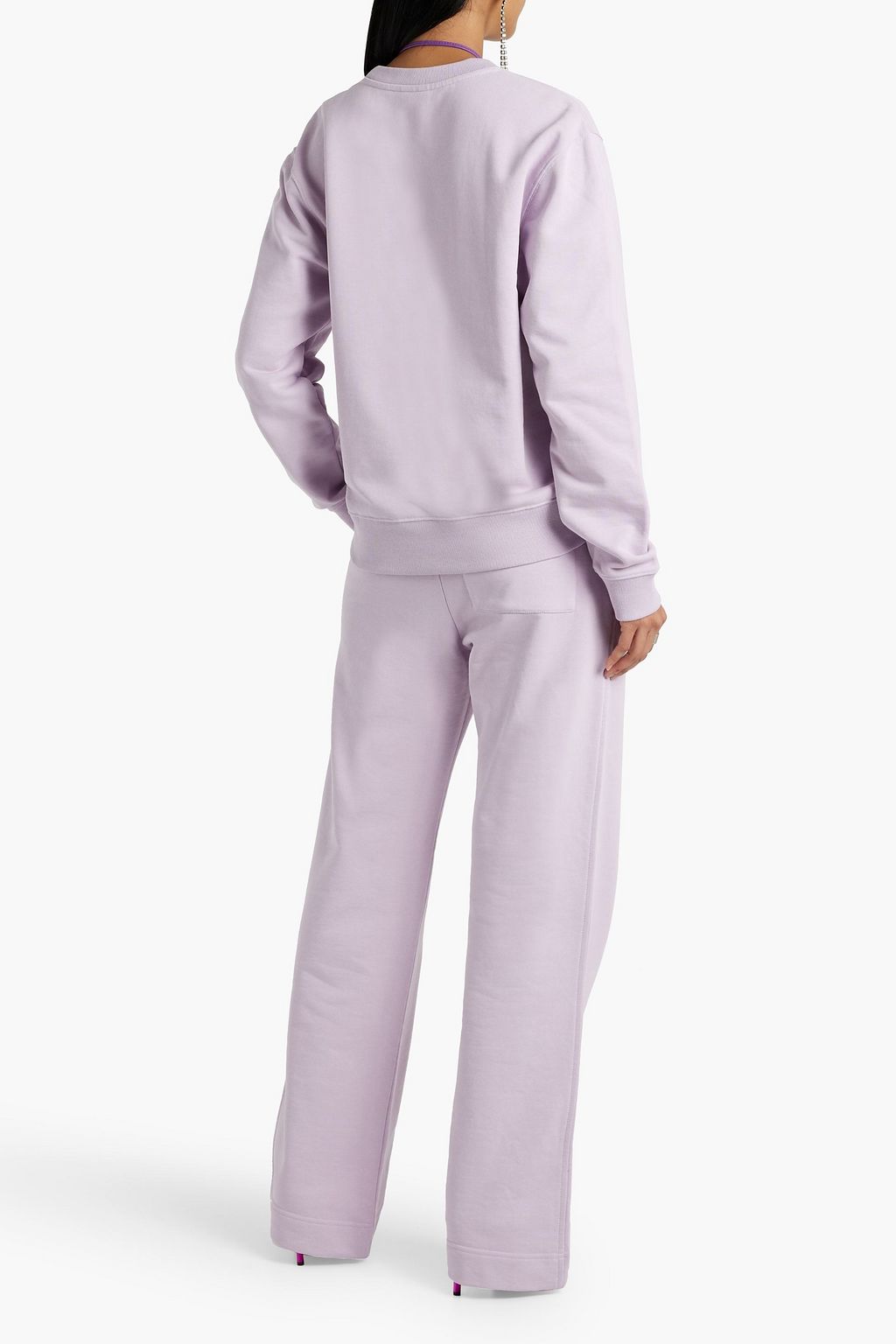 DRIES VAN NOTEN French cotton-terry sweatshirt