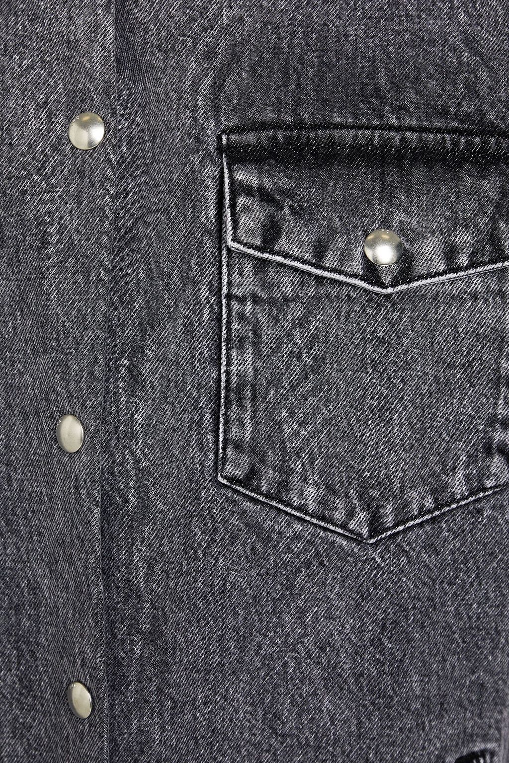 IRO オーバーサイズ デニムジャケット ほつれ加工