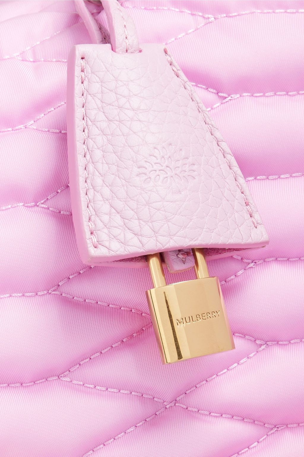 MULBERRY Oversized Lily quilted shell shoulder bag