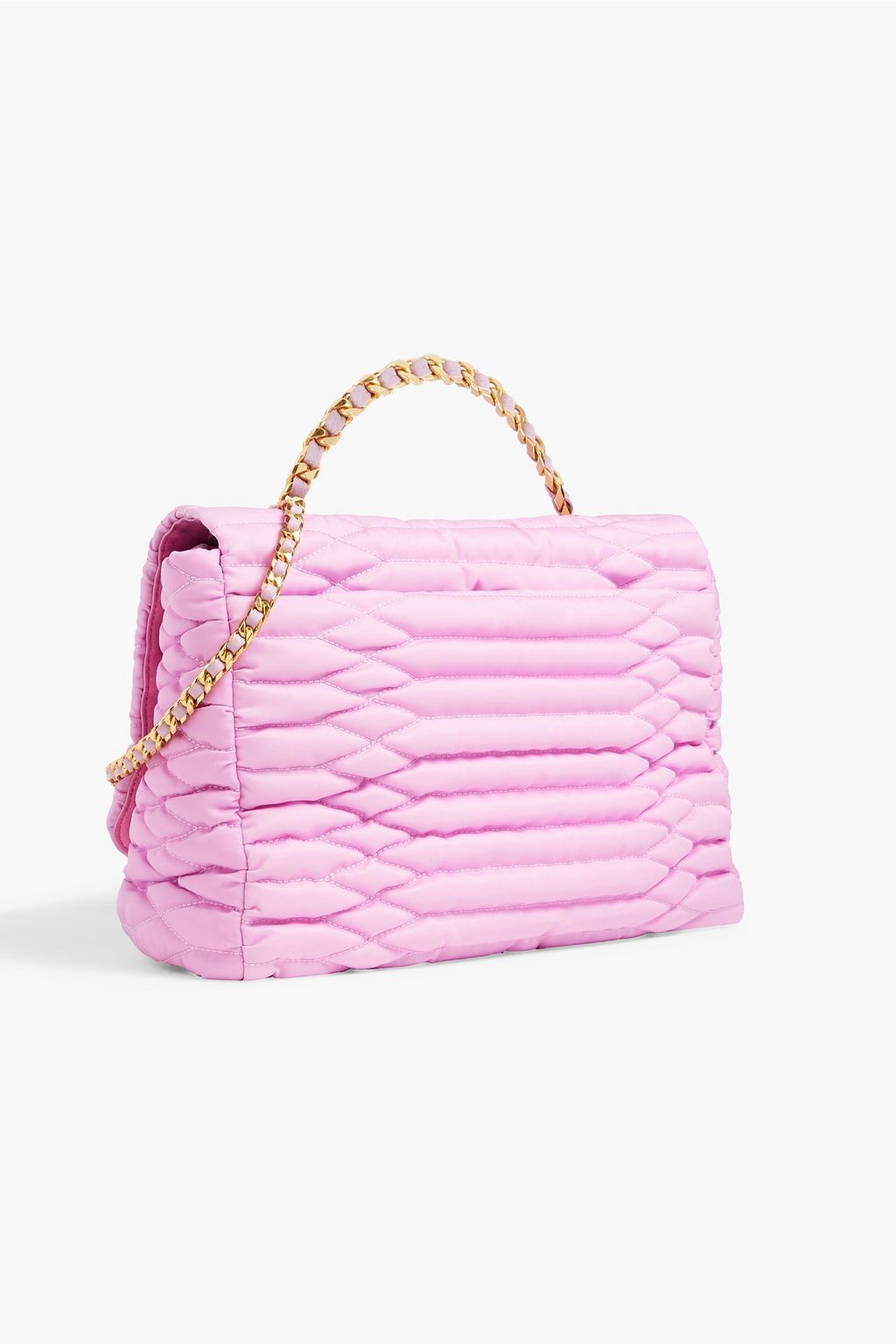 MULBERRY Oversized Lily quilted shell shoulder bag