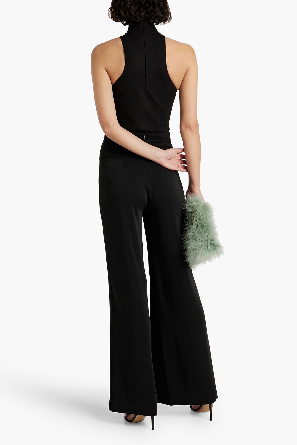 ET OCHS Matthew satin-jersey flared pants