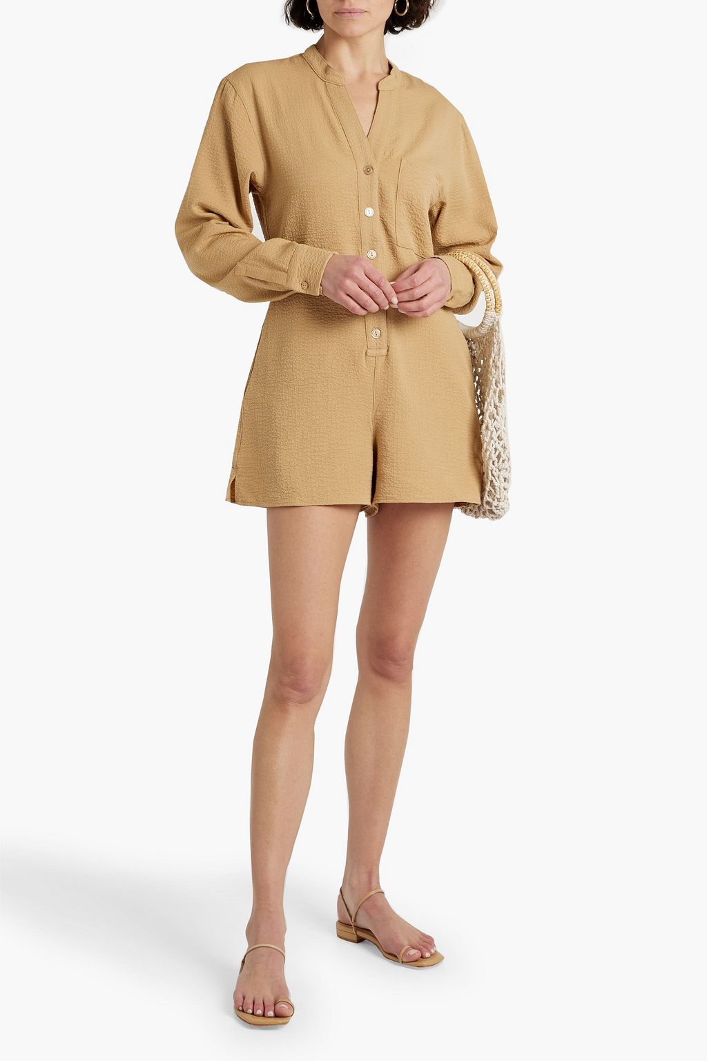 ONIA Cloqué playsuit