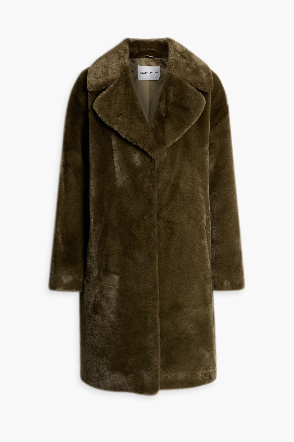 STAND STUDIO Camille faux fur coat THE OUTNET